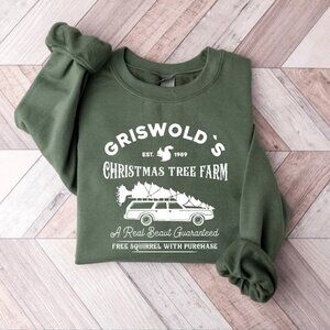 Christmas Sweatshirt National Lampoons Christmas Griswolds Vacation Sweatshirt